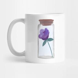 Flower in a vial Mug